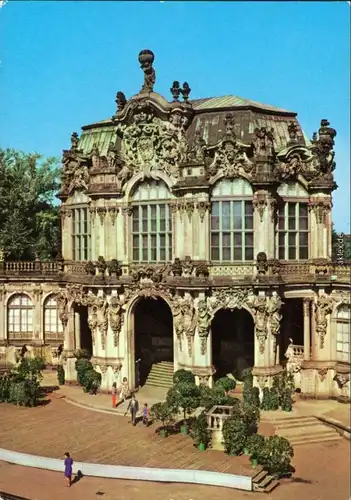 Innere Altstadt Dresden Dresdner Zwinger: Wallpavillon 1978