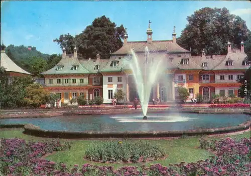 Pillnitz Schloss Pillnitz Ansichtskarte  1975