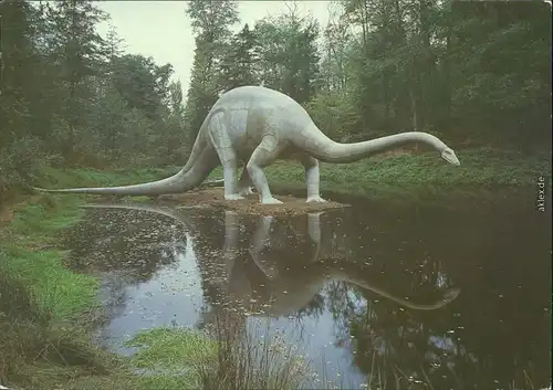 Kleinwelka Mały Wjelkow Saurierpark: Diplodocus 1987