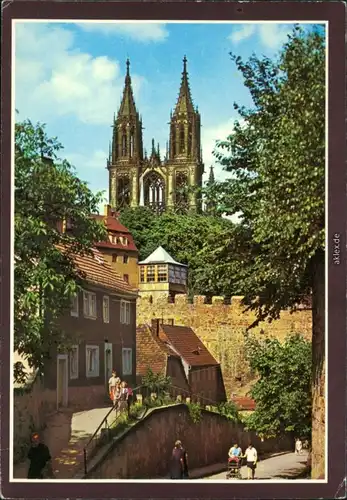 Meißen Hohlweg Ansichtskarte  1983