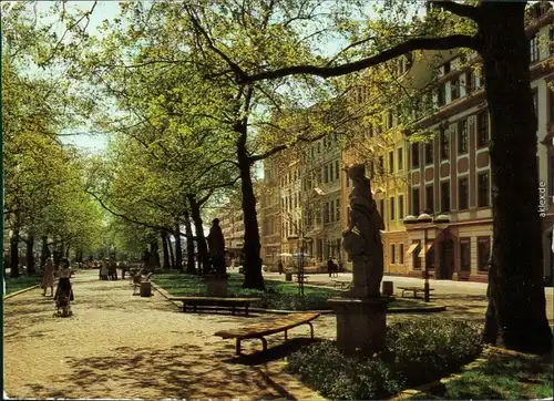 Innere Neustadt-Dresden Hauptstraße / Straße der Befreiung / Königstraße 1985