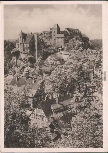 Hohnstein  Burg Hohnstein (Sächsische Schweiz) - Außen  1930