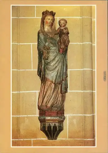 Erfurt Severikirche: Rheinische Madonna um 1350/60 1988