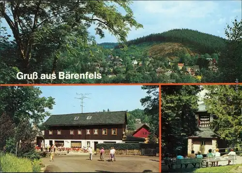 Bärenfels/Erzgebirge Spitzberg Milchbar Startor Glockenspiel aus Porzellan 1990