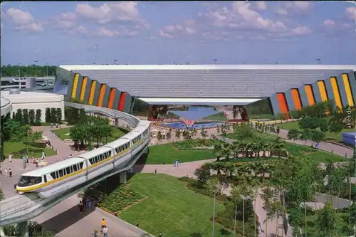 Orlando Epcot Center Disneyland mit Schwebebahn 1987