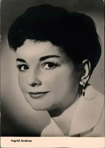  Ingrid Andree, Schauspielerin Sammelkarte Starfoto 1964