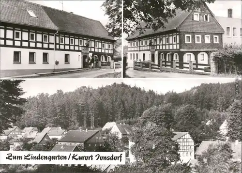 Jonsdorf Gaststätte und Ferienobjekt "Zum Lindengarten" 1982