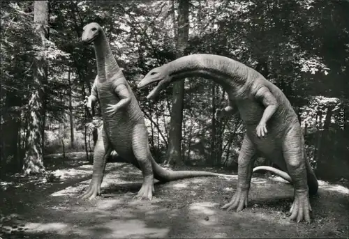 Kleinwelka Mały Wjelkow Saurierpark: Plateosaurus 1984