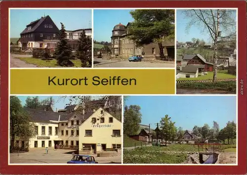 Seiffen (Erzgebirge)     HO-Gaststätte "Buntes Haus", Im niederen Ortsteil 1985
