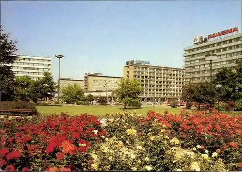 Zentrum-Chemnitz Karl-Marx-Stadt Straße der Nationen 1985