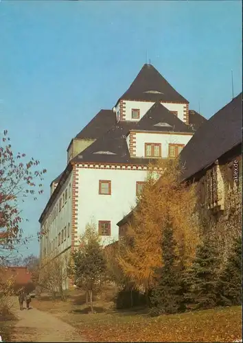 Augustusburg Schloss Augustusburg: Westseite 1986