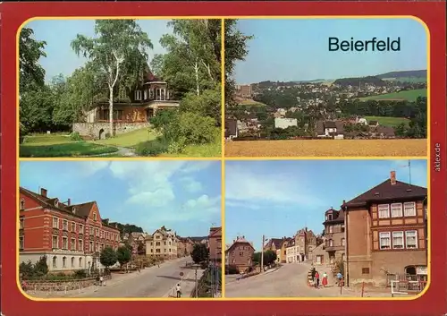 Beierfeld Grünhain- Kulturhaus "Clara Zetkin",  Karl-Liebknecht-Straße 1986