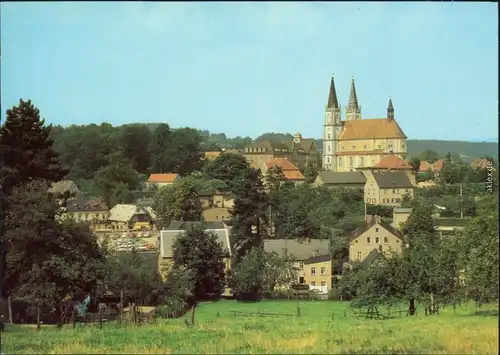 Schirgiswalde Šěrachow Panorama-Ansicht 1981