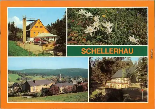 Schellerhau Altenberg (Erzgebirge FDGB-Casino, Ferienheim "Glückspilz"  1985