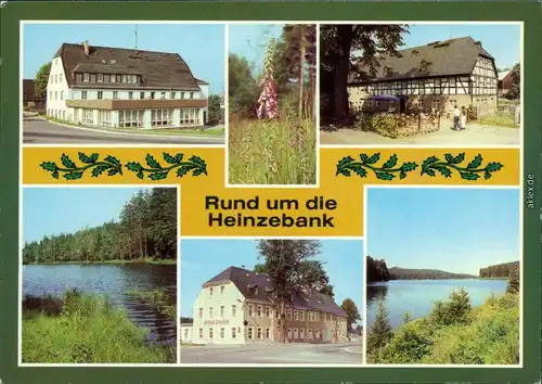 Heinzebank Wolkenstein Holmdorf - Kulturhaus Großolbersdorf - Gasthaus  1983