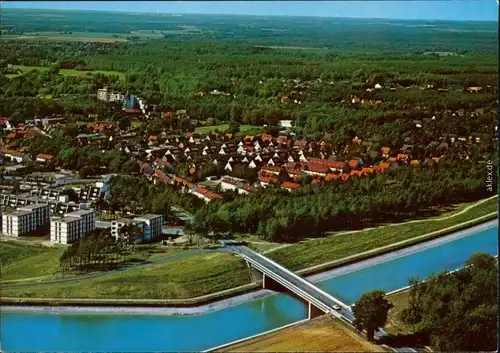 Bad Bevensen Luftbild Ansichtskarte 1985