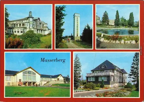 Masserberg Hotel-Kurhaus, Kurpark Augenheilstätte "Dr. Georg Lenz" Haus I 1984