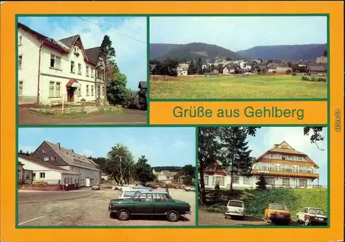 Gehlberg FDGB-Erholungsheim "Frieden", Ansicht FDGB-Erholungsheim "Daheim" 1983
