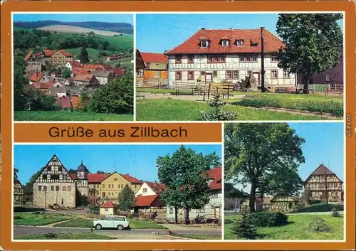 Zillbach Verschiedene Ansichten aus der Stadt 1984