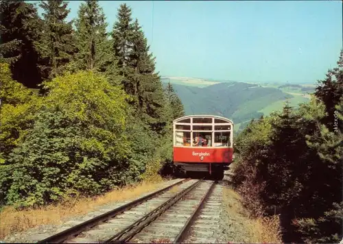 Lichtenhain/Bergbahn-Oberweißbach Bergbahn: Steilstrecke 1983
