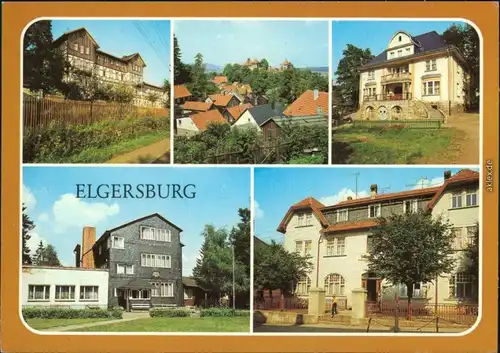 Elgersburg  "Hermann Matern" Cottbus, HO-Gaststätte "Thüringer Hof" 1982