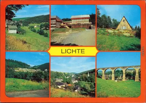 Lichte Geiersthal, Konsum-Gaststätte Ausflugsgaststätte Wallendorf 1982