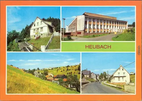 Heubach  Masserberg Café "Heubach", FDGB-Erholungsheim "Hermann Duncker 1983