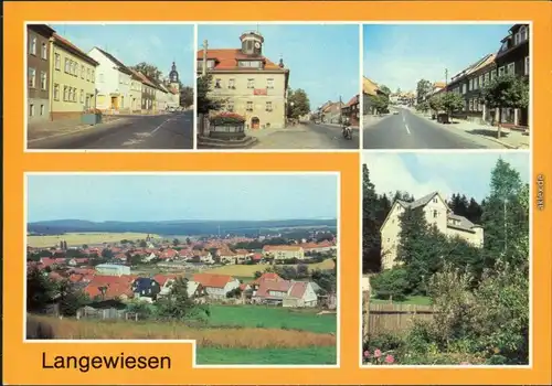 Langewiesen Ortsmotiv, Ratskeller, Übersicht, Karl-Zink-Heim 1984
