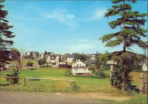 Masserberg Panorama-Ansicht Ansichtskarte1982