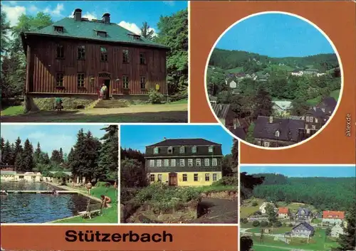 Stützerbach Jagdhaus Gabelbach  Goethegedenkstätte, Freibad, Goethehaus 1983