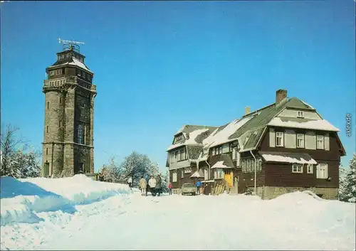 Wildenthal-Eibenstock Auersberg im Winter 1987