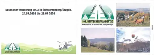 Schwarzenberg Erzgebirge Weide  Rind, Überblick, Blick  Schloss 2003