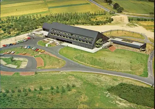 Wallerfangen  Saar Vaudrevange Luftblid vom Haus Scheideberg 1978