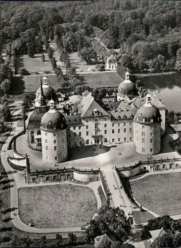 Moritzburg Luftbild: Kgl. Jagdschloss Foto Ansichtskarte  1967