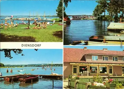 Diensdorf Radlow Scharmützelsee Ansichtskarte Bild Heimat 1977