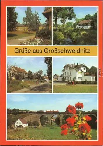 Großschweidnitz  Fachkrankenhaus  Gaststätte "Zum Höllengrund", Viadukt 1985