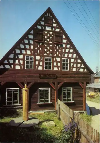 Landwüst Markneukirchen Vogtländisches Bauernmuseum: Bauernhaus 1782 1985