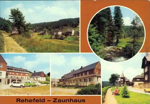 Rehefeld-Zaunhaus-Altenberg (Erzgebirge)  Erholungsheim "Jagdschloss" 1983