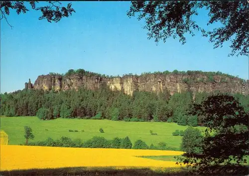 Pfaffendorf-Königstein (Sächsische Schweiz) Pfaffenstein und Barbarine 1982