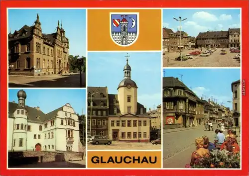 Glauchau Post, Schloss Forderglauchau Dr.-Friedrichs-Straße 1984