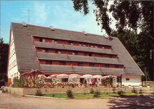 Bansin Heringsdorf  Usedom Forsthaus Langenberg  Gästebereich 1983
