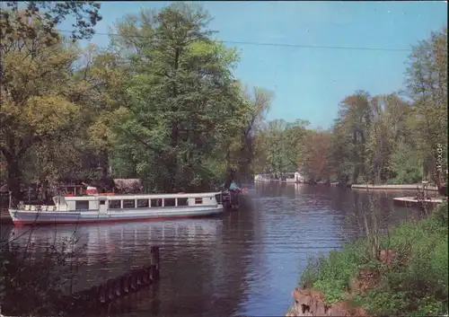 Königs Wusterhausen Ortsteil: Neue Mühle - an der Dahme, Fährschiff 1983