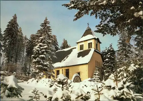 Oberbärenburg-Altenberg (Erzgebirge) Waldkapelle 1988