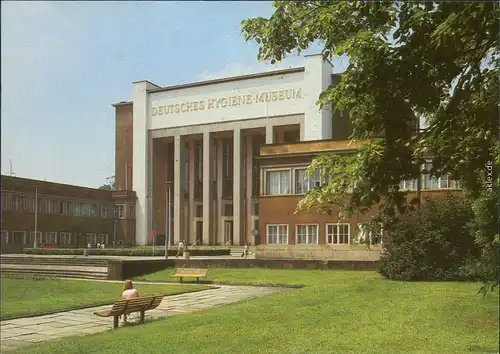 Pirnaische Vorstadt Dresden Hygienemuseum - Außenansicht 1987