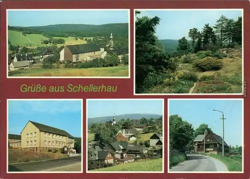 Schellerhau Altenberg (Erzgebirge)  Botansichter Garten Konsum-Gaststätte  1988