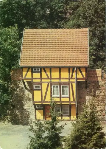 Neubrandenburg Wiekhaus - Außenansicht (Gelber Anstrich) 1988