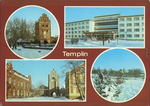 Templin Prenzlauer Tor FDGB-Erholungsheim "Salvador Allende", Berliner Tor 1988