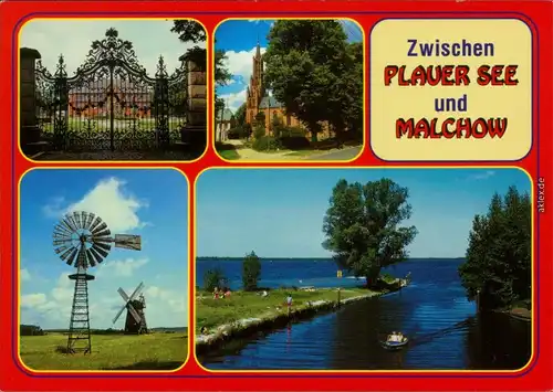 Alt Schwerin Alt Schwerin - Seniorienheim, MAlchow - Kloster,   Windmühle  1995