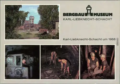 Oelsnitz (Erzgebirge) Förderturm, Elektrische Blasversatzrohrleitung 1986