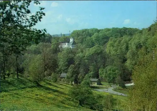 Lengefeld (Erzgebirge) Schloß Rauenstein im Flöhatal 1986